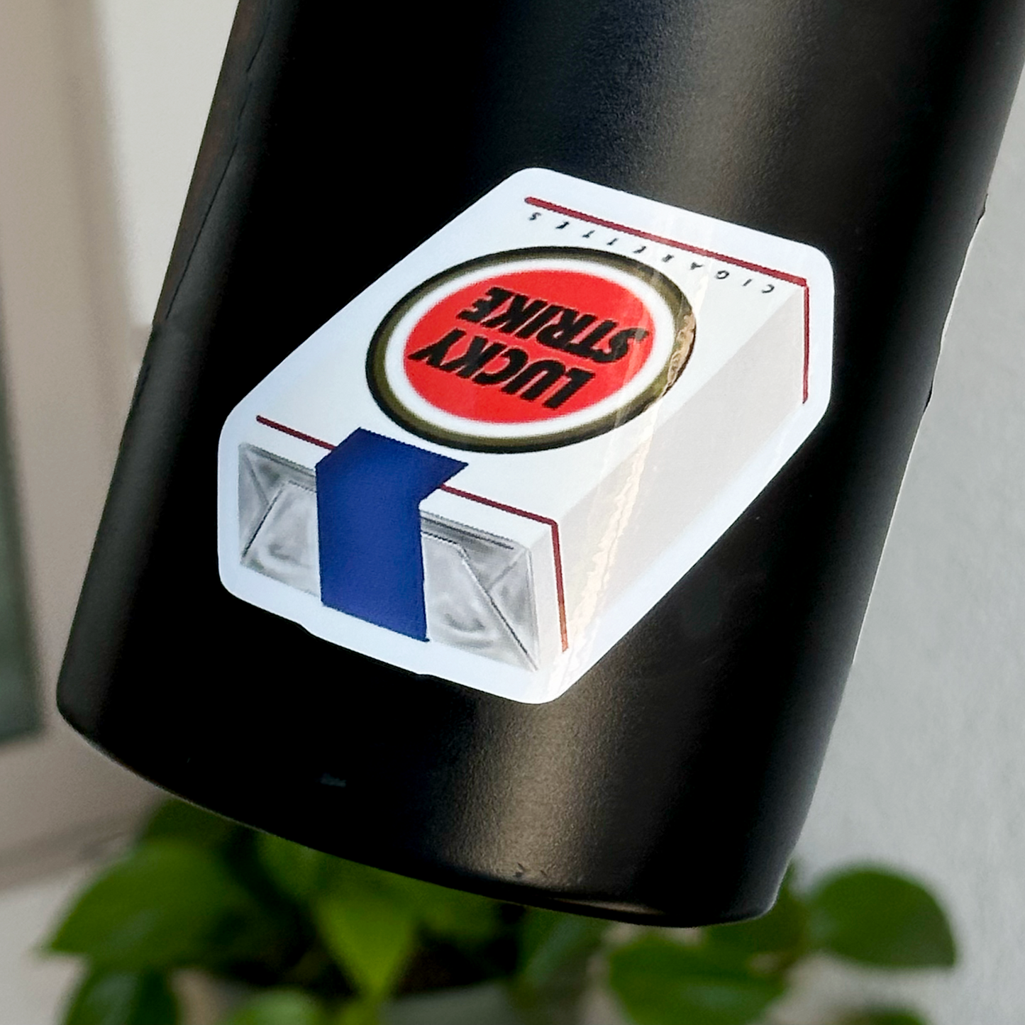 Lucky Strike Cigarette Box Sticker