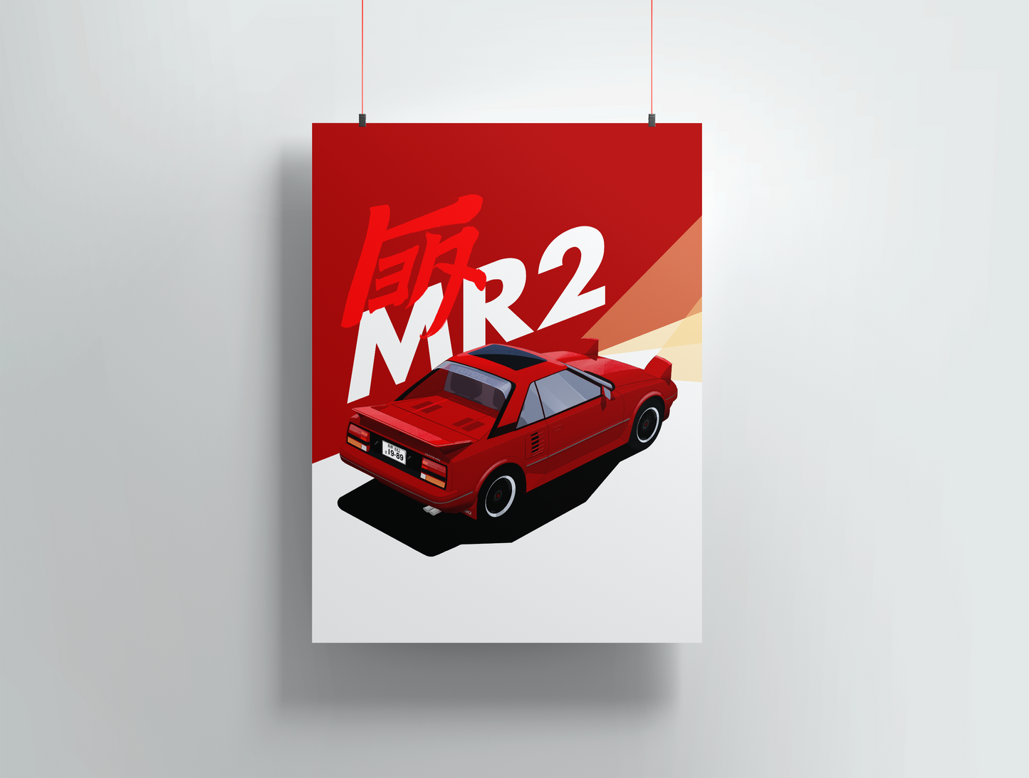 AW11 MR2 Print